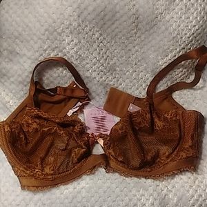Unlined lace bra